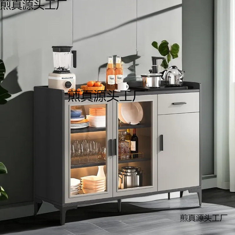 现代简约茶水柜一体餐边柜
