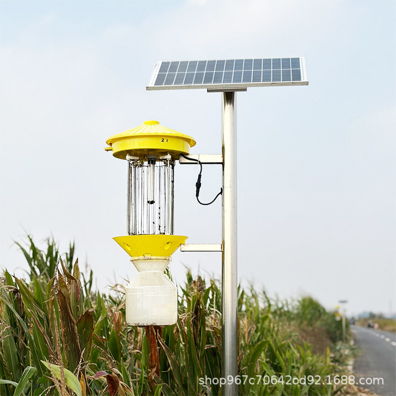 太阳能户外杀虫灯 厂家批发农田果园频振式灭虫灯光控 农用诱虫灯