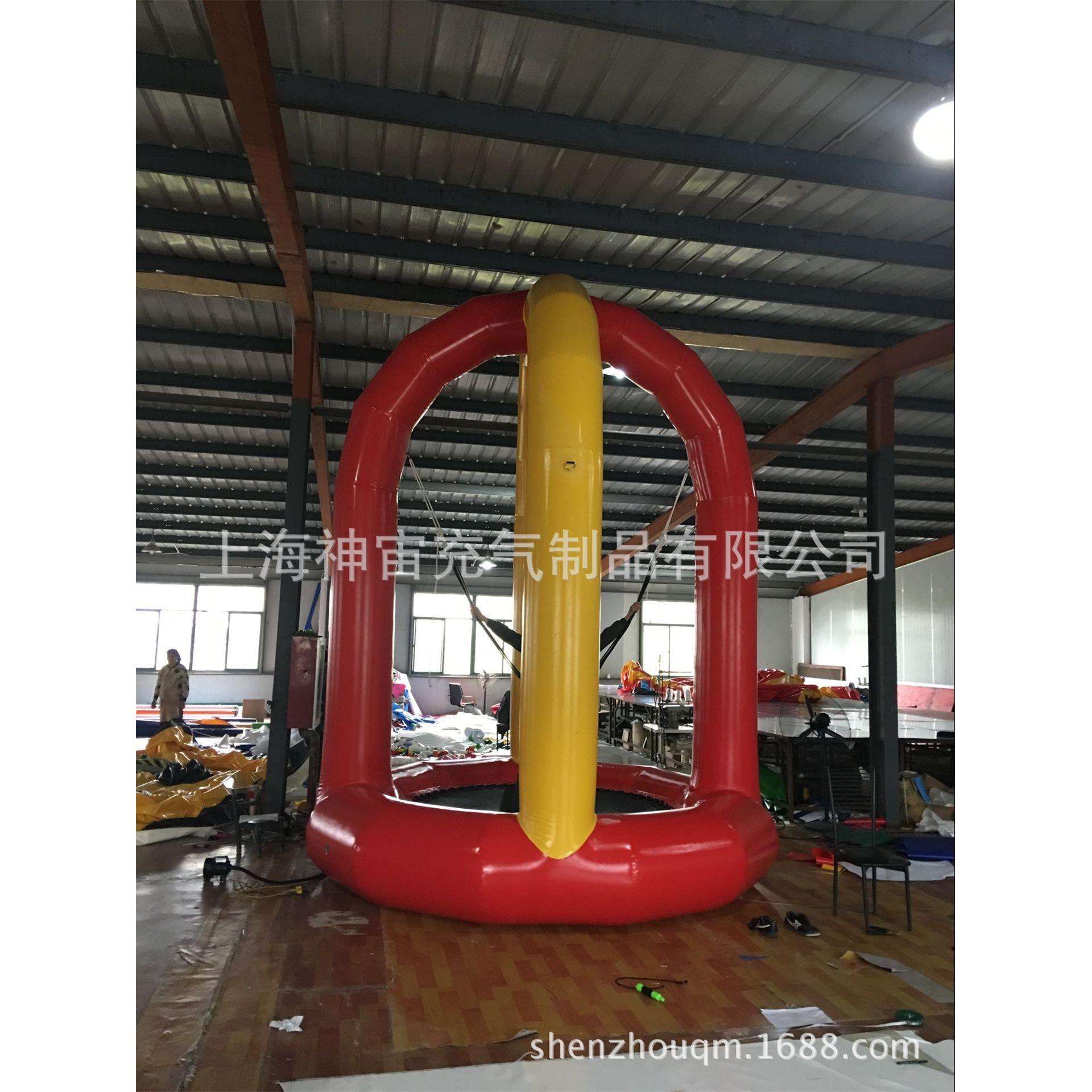 出口户外式儿童蹦极充气儿童拉力蹦蹦床充气儿童蹦极跳
