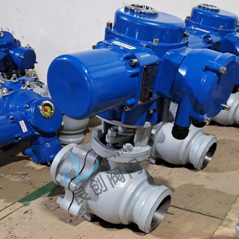 高压球阀Q961F-100C DN100对焊电动球阀