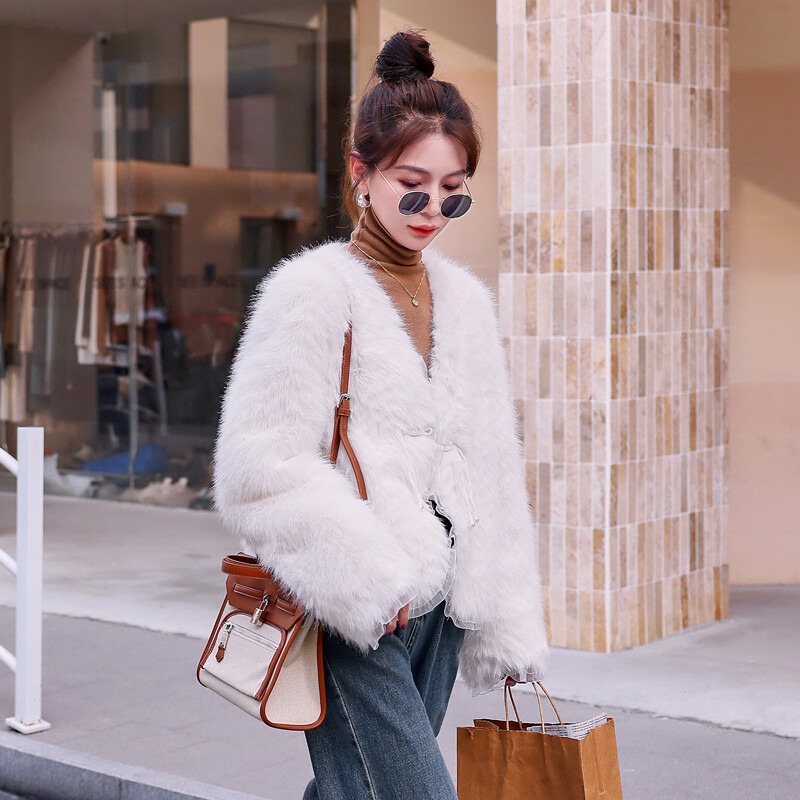 爆款现货首发  2025年冬季新款小香风皮毛一体2c098-2378p195k278