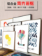 窄边铝合金画框营业执照相框摆台展览海报框60×90广告框定做挂墙