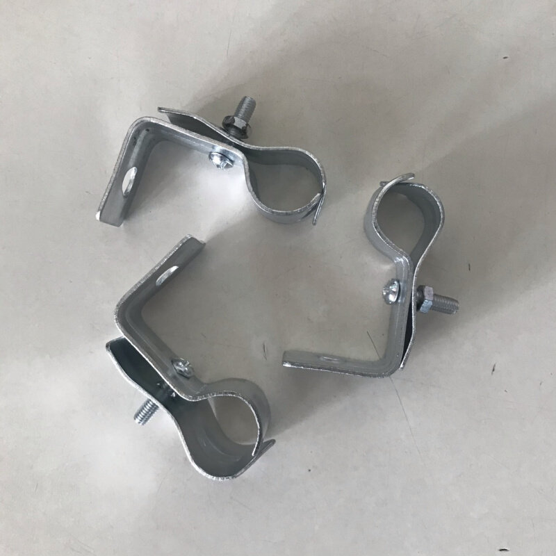 dn15直角卡天然气管夹管道水管夹子固定卡鱼纹卡管码煤气管道支