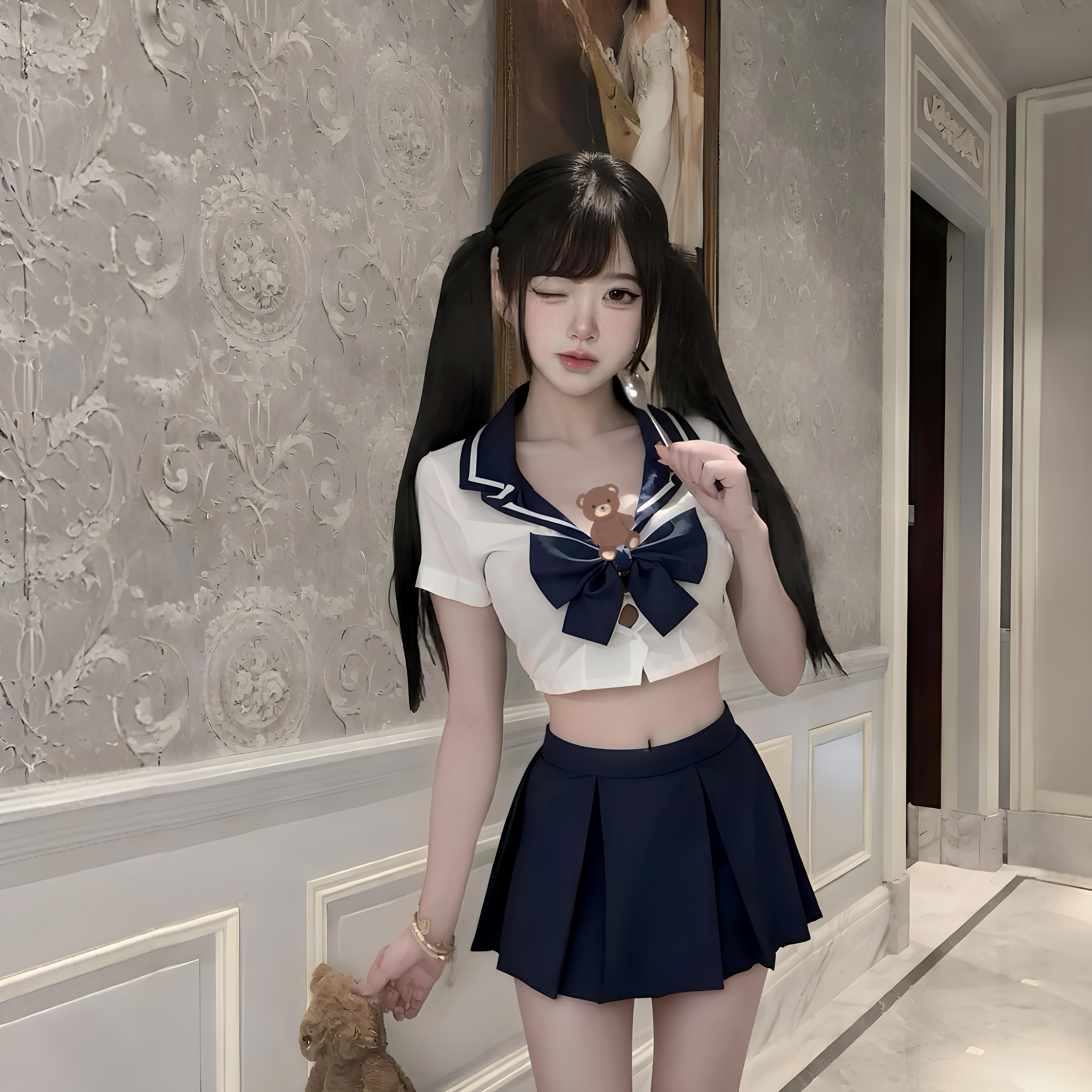 情趣内衣性感2026新款JK制服诱惑大尺度睡衣大码趣味战袍qqny女
