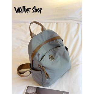 Walker Shop女士双肩包七夕情人节送女友轻便通勤韩版书包旅行包