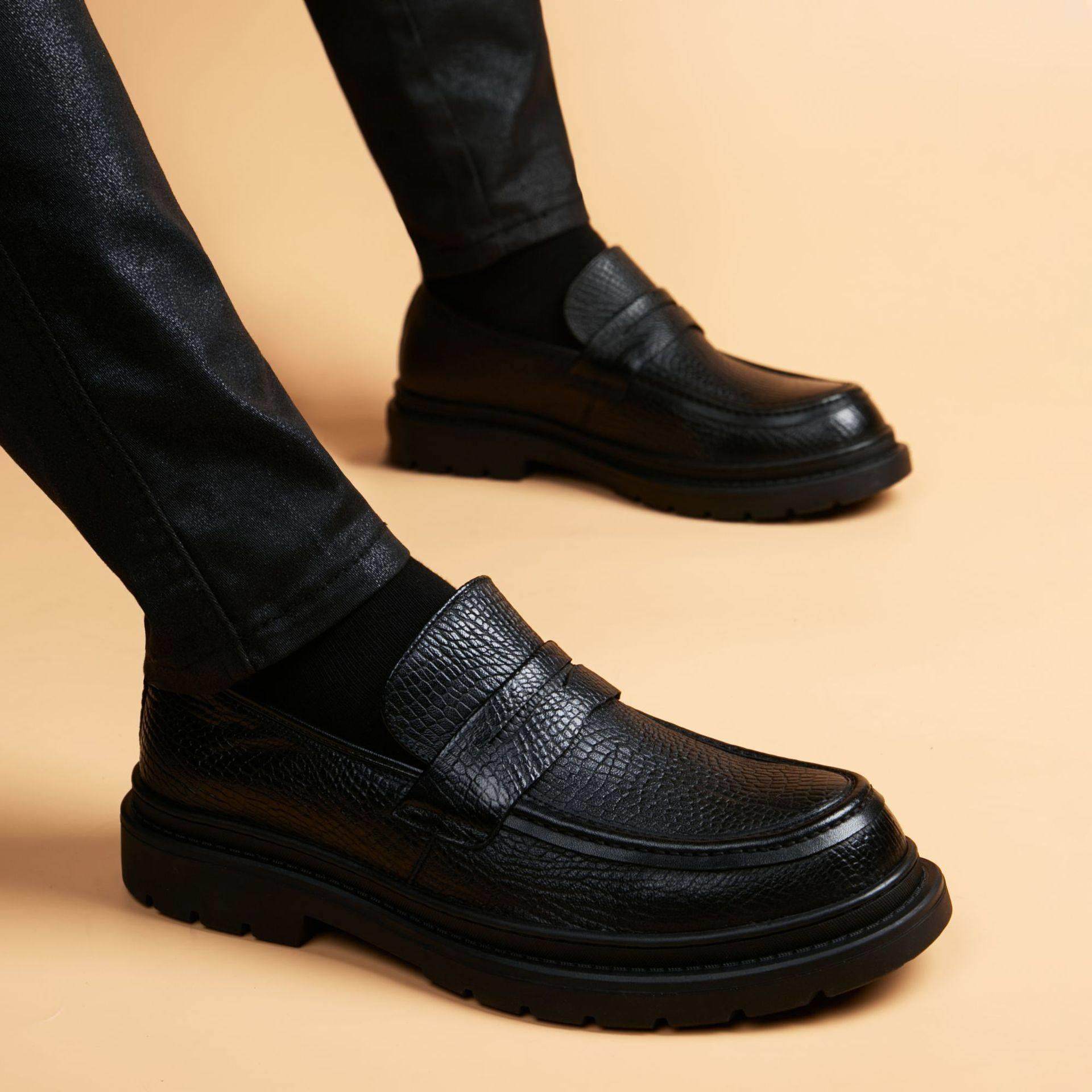 意大利设计风『DMXUXM』!高端大气!头层羊皮圆头厚底套脚乐福鞋男,运动包/户外包/配件,鞋带,淘宝优惠券,粉丝福利购,淘宝优惠卷