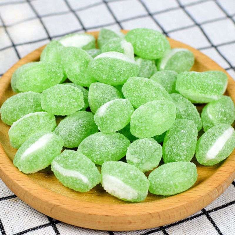 朝阁老式薄荷糖传统润喉舒缓糖清新口气怀旧清凉童年味道糖果200g