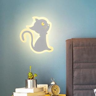 壁灯卧室床头过道创意儿童房女孩男孩房间楼梯客厅小夜灯跨境