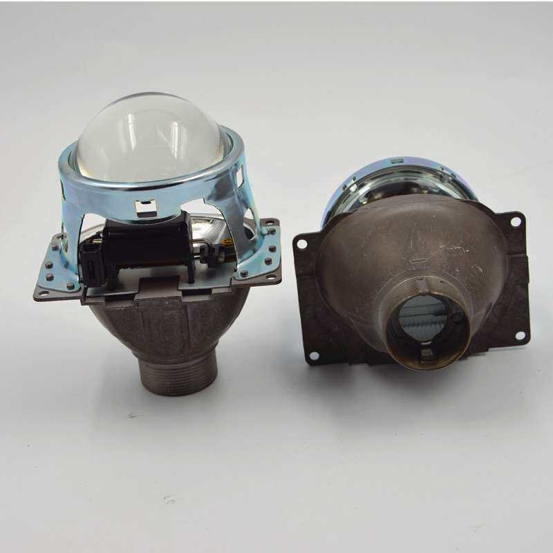 Q5透镜 汽车前照大灯 H4 高清透镜 汽车改装