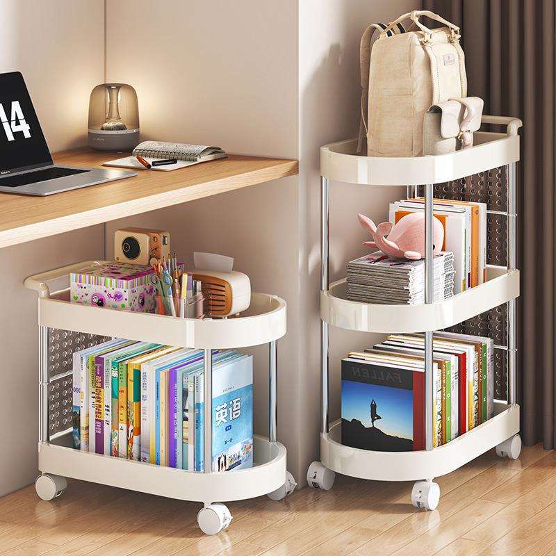 桌面书架转角置物架办公桌书桌角柜桌上小书柜卧室床头墙角收纳子