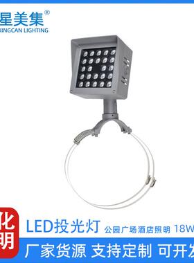 18W 24W 36W 48W 72W led投光灯户外抱树抱杆聚光防水公园别墅
