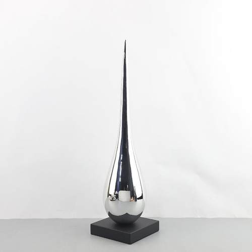 现代极简抽象树脂水滴艺术摆件电视柜大厅酒店样板间软装家居饰品