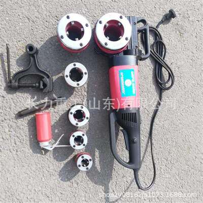 现货供应ZIT-KY01-50便携式镀锌管绞丝机手持套丝机型号全