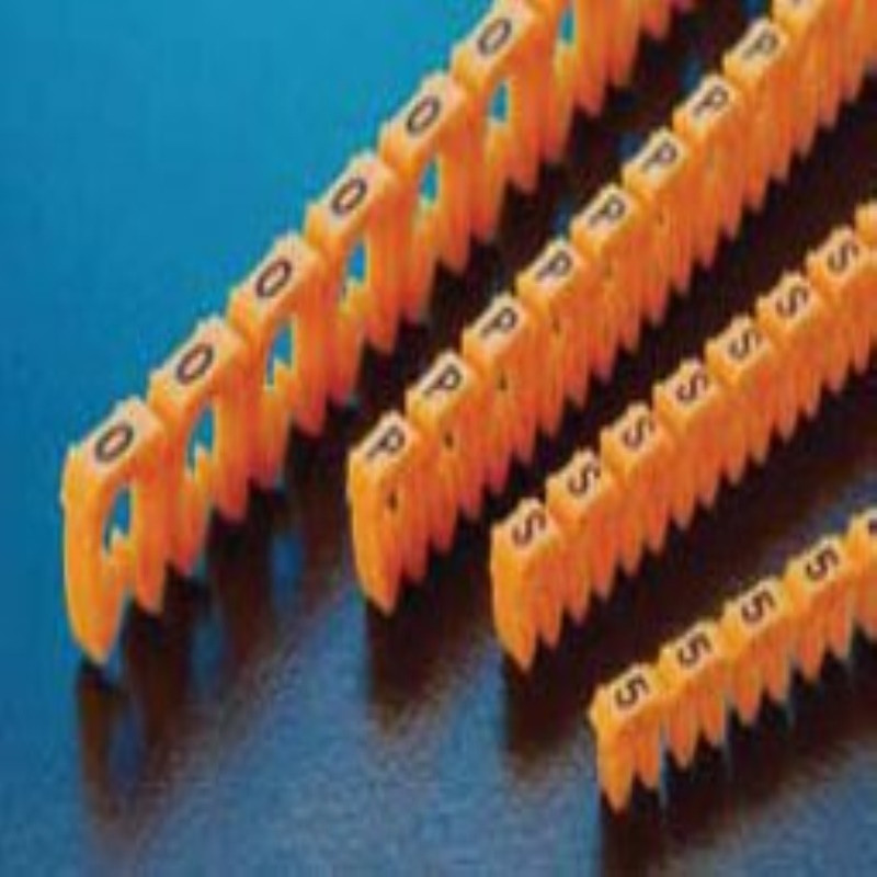 P-SM3-3OE橘色台湾凯士士KSS-彩色SM型配线标志 200个/盒