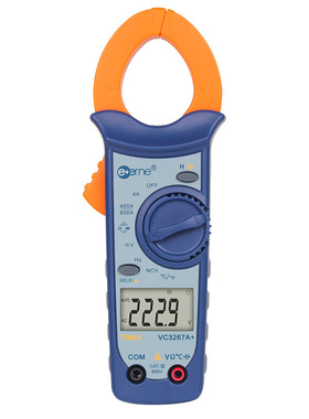 伊万厂家VC3267A+自动量程真有效值相对值温度验电万用钳形表