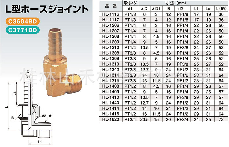 优势供应日本杉本(ASOH)软管接头HL-1340；HL-1408；HL-1409