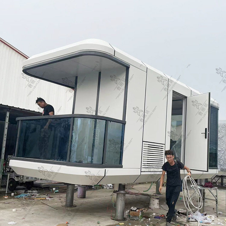移动房屋网红拍照打卡科技感太空舱民宿营地景区集成房屋酒店