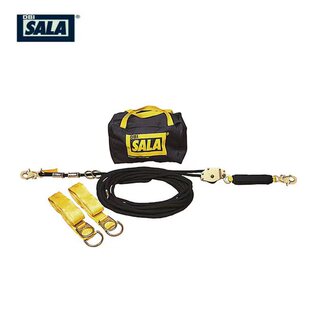 3 M SALA临时水平生命线7600506绳索式高空防坠落水平垂直生命线