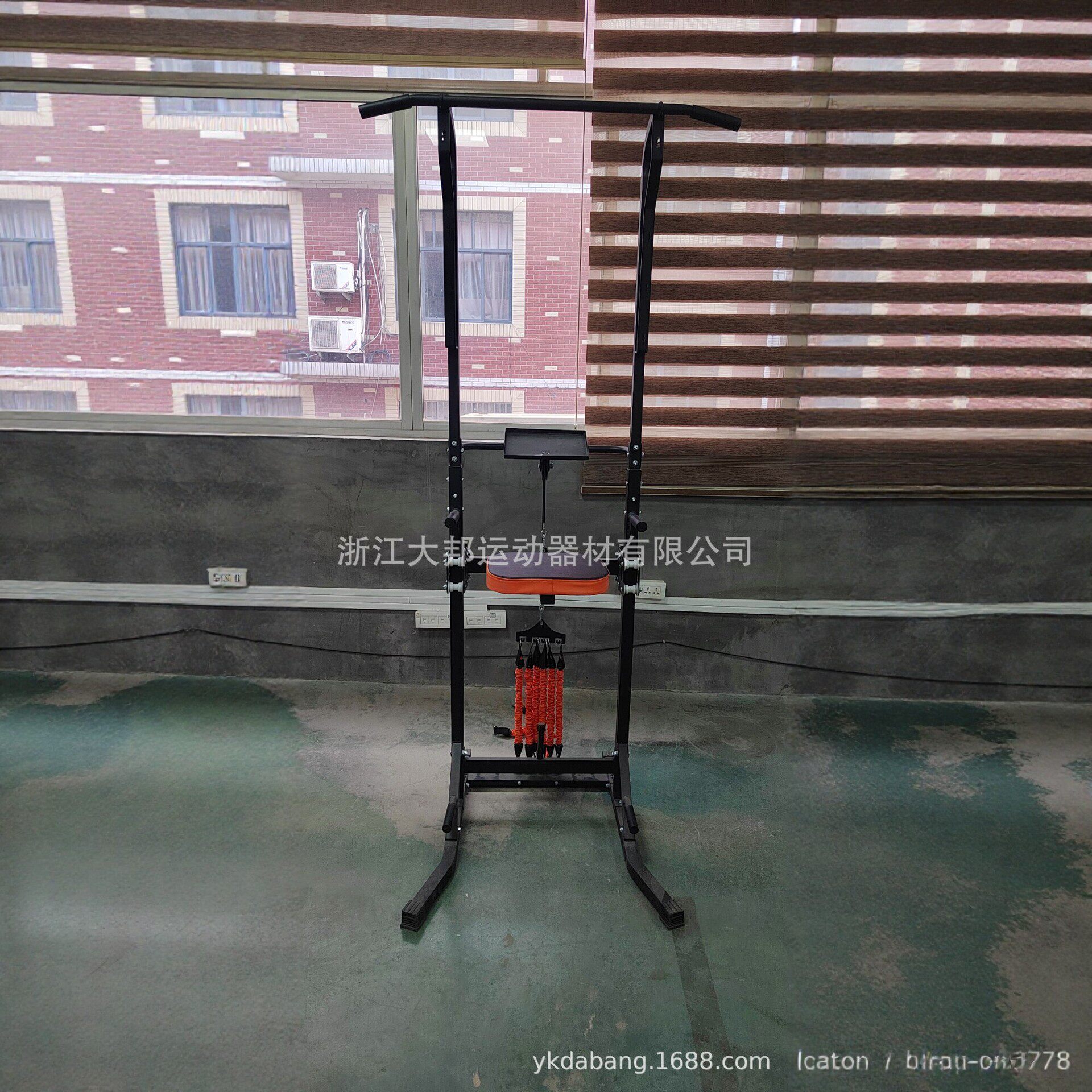 引体向上器械落地杠杆家用健身器材室内可调节倾斜单杠跨境