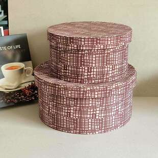 样板房圆筒收纳盒衣帽间装饰品衣柜布艺收纳桶橱窗道具软装摆件