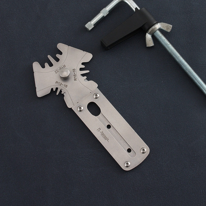 nattools破解上拉链难题码装拉链转角轻松处理手工DIY皮革工具
