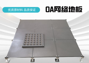全钢智能网络地板500*500*28高架空办公室活动线槽写字楼专用款