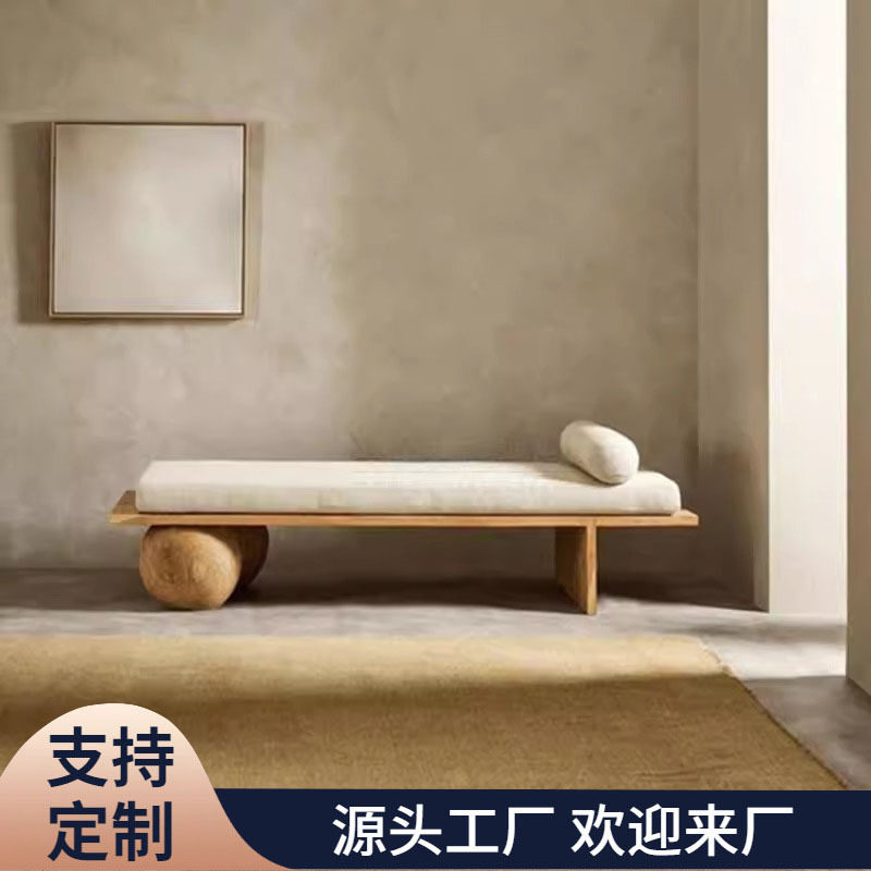 北欧简约设计师客厅沙发凳衣帽间门厅换鞋凳卧室床尾凳休息长条凳