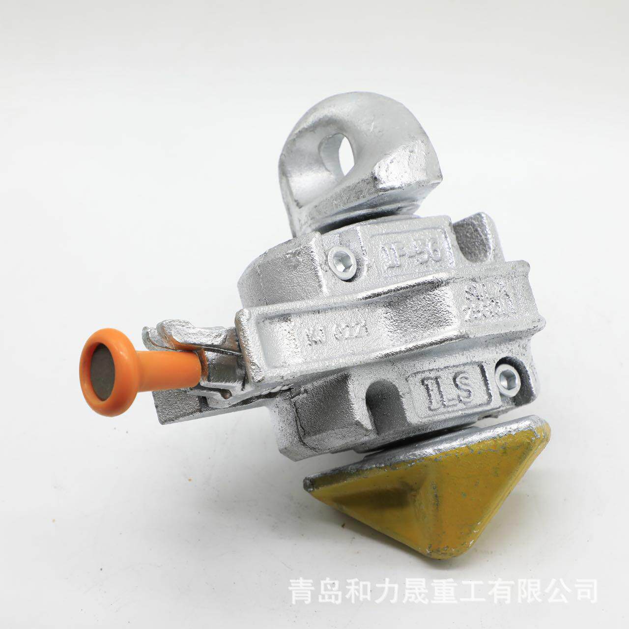 集装箱固定装置扭转锁物流箱箱锁集装箱运输半自动锁燕尾底锁