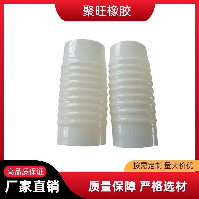 硅胶螺旋管硅胶管线机硅胶连通管过水耐压弯折大口径硅胶波纹管