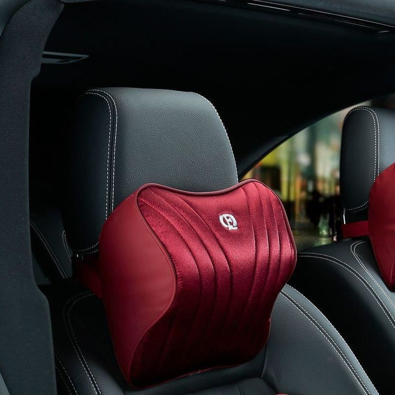 汽车头枕记忆棉车靠枕颈枕车用腰靠车载枕头腰垫套装汽车用品