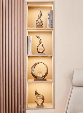 高档风生起办公室桌水面摆件视高大气上档次轻奢高端档客厅电柜装