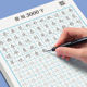 书行 常用3000字硬笔书法纸儿童控笔训练字帖小学生一年级初学者练字本發