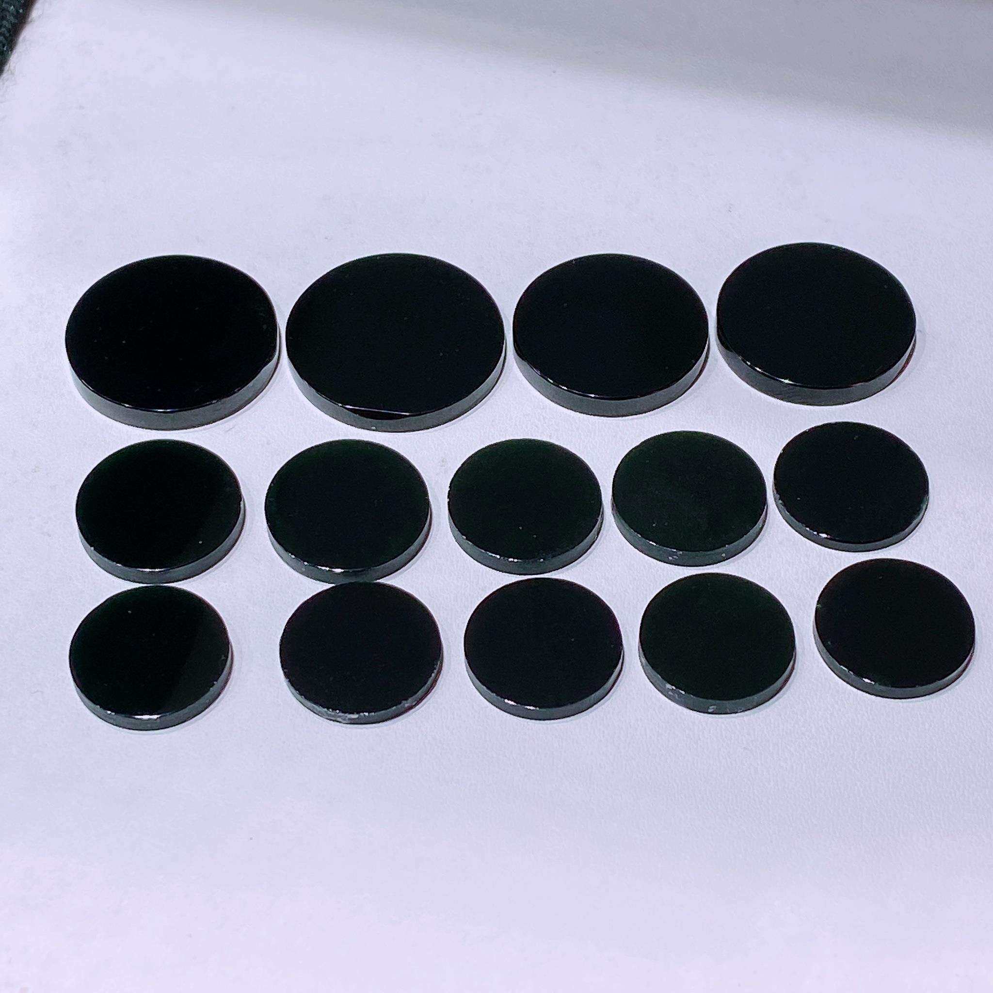 缅甸天然墨翠a货键盘黑打灯透绿冰种满绿色平安扣无事圆牌镶嵌fe