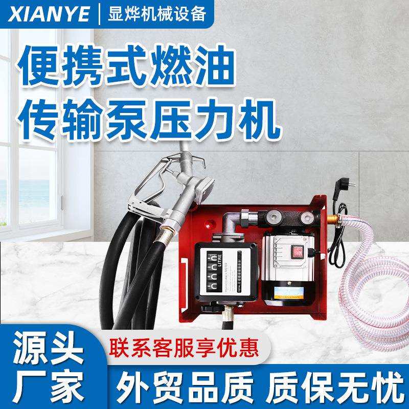 厂家供应便携式550W电动燃油传输柴油泵FD60自吸输送泵60L加油泵