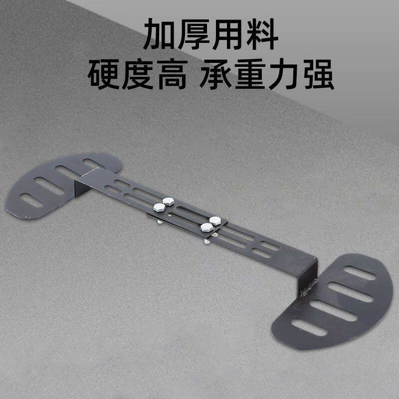 电车加宽如意脚蹬加厚前置脚踏板通用电动车加装前踏板改装件