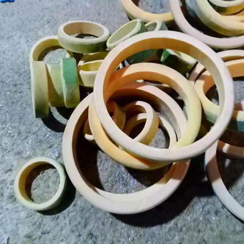 竹圈圈装饰竹筒圈小竹圈玩具