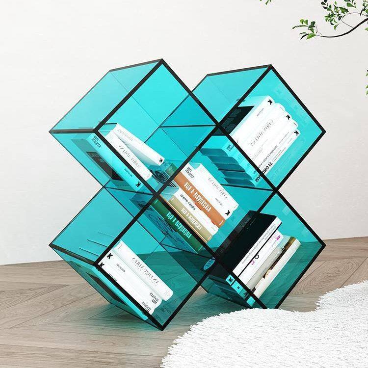 透明简约书立架子桌面亚克力杂志收纳轻奢家用客厅边几落地置物架,住宅家具,角几/边几,淘宝优惠券,粉丝福利购,淘宝优惠卷