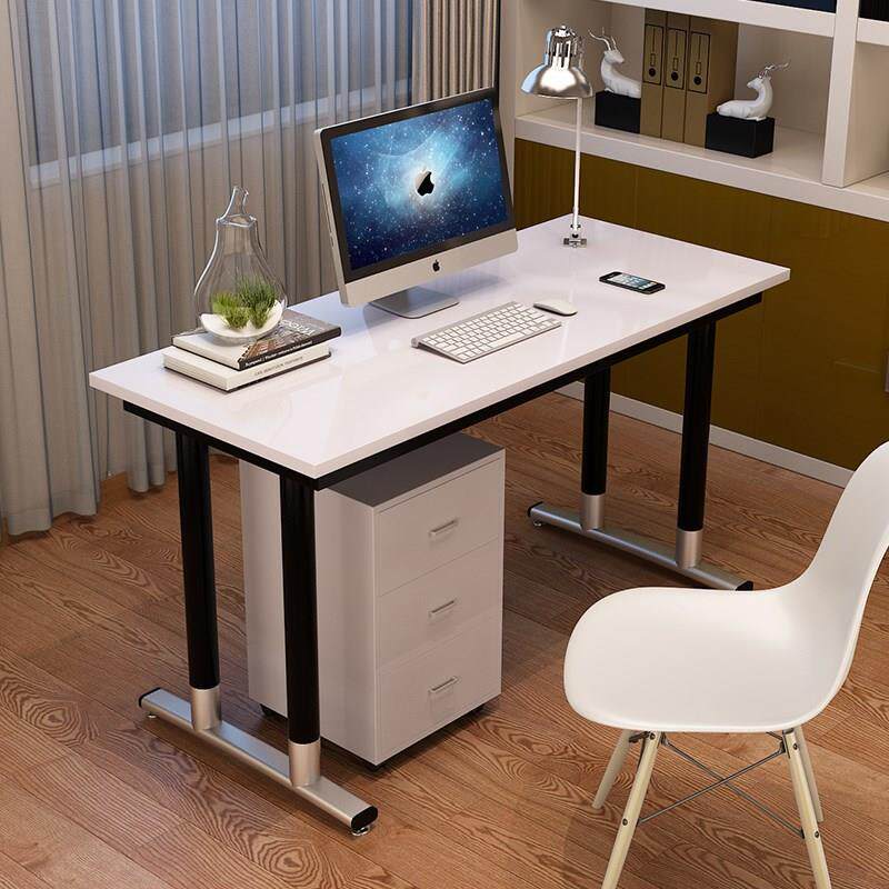 钢木家用台式电脑桌简约单人办公桌学生学习桌书桌家用办公