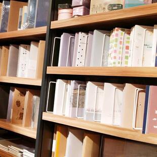 文具店本册架收纳架本册陈列册架文件夹立式超市美术绘图用品书法
