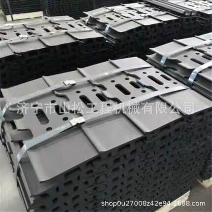 钩机链板DH225-7 DH225-9挖掘机履带板总成链条矿山板链筋板