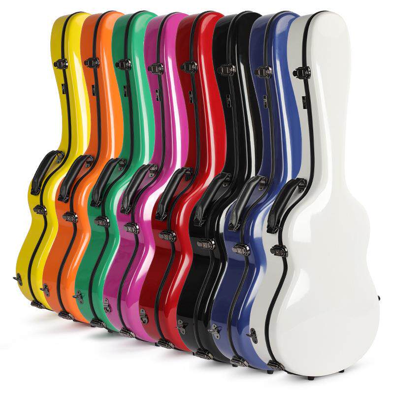 现货39寸吉他盒玻璃钢民谣40寸41寸琴箱硬壳防震抗压防水琴盒