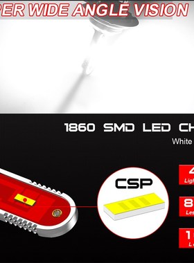 Car H7 / PX26d Bulbs New LED Lamps 6000K WhiteR Lighting Bul