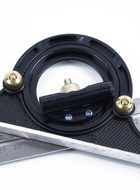 12 SAE Metric Stainlress Steel Combination Square & Protr