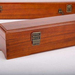 现货香樟木书画盒字画收藏盒子z收纳密封筒桶卷轴包装盒画卷礼盒