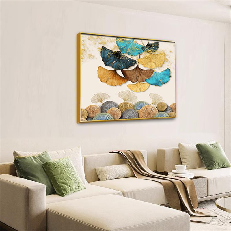 单幅抽象装饰画欧式复古无框画沙发背景墙画卧室床头X画艺术画挂