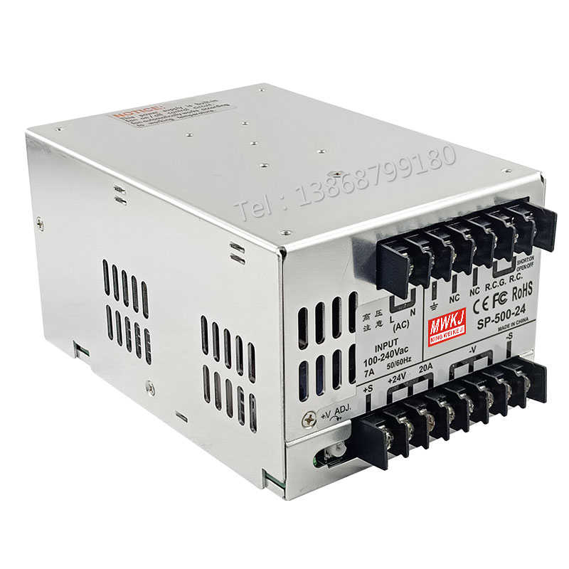 MWKJ直流24V工控大功率开关电源SP-500W Q24V20A质保两年