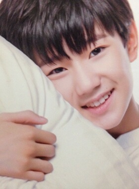 [精准印b花可定制图案]TFBOYS十字绣*王源手工周边*非成品包邮