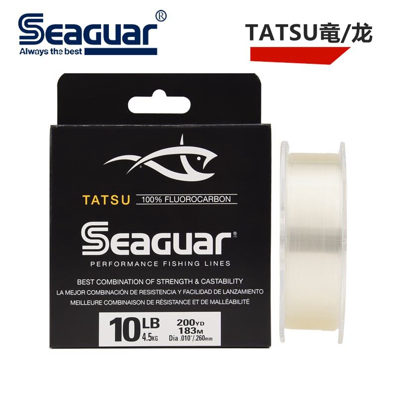 西格进口seaguarTATSU竜渔线竞技级氟碳线路亚线主线183米前导线