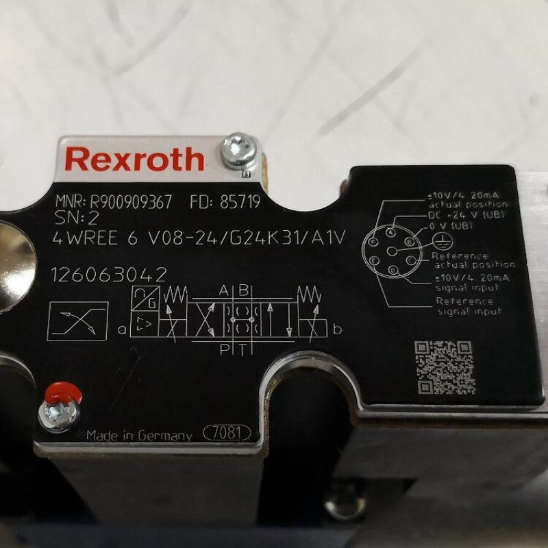 R900909367  4WREE6V08-24/G24K31/A1V # Rexroth比例