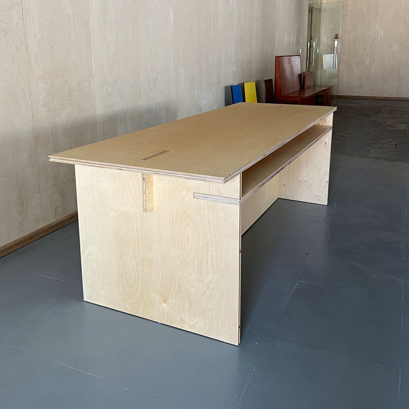 商用工作室会议桌接待多人洽谈桌小型简易工作台写字台电脑桌书桌